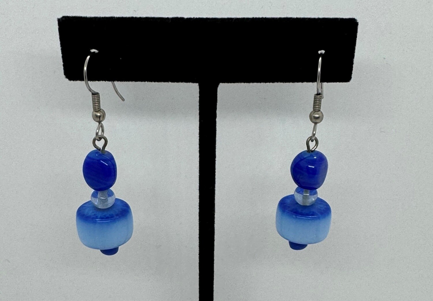 Sznajderman Earring  Blue Round