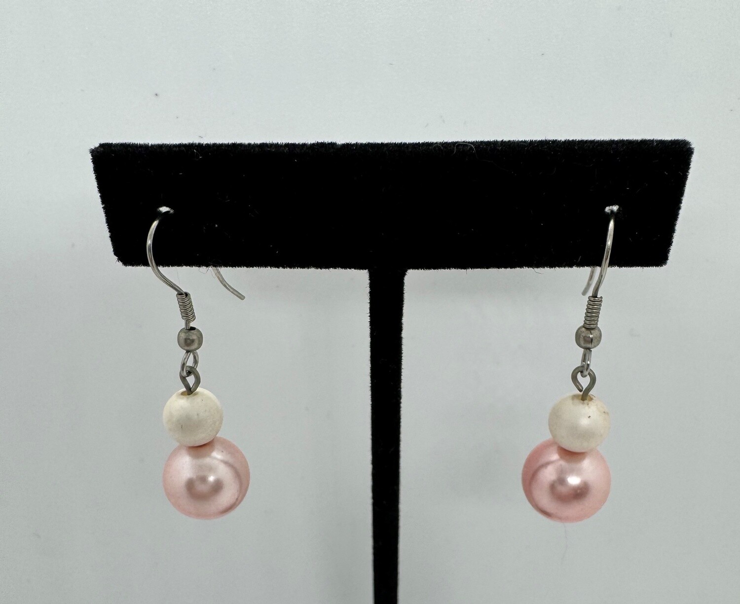 Sznajderman Earrings Peach Beads