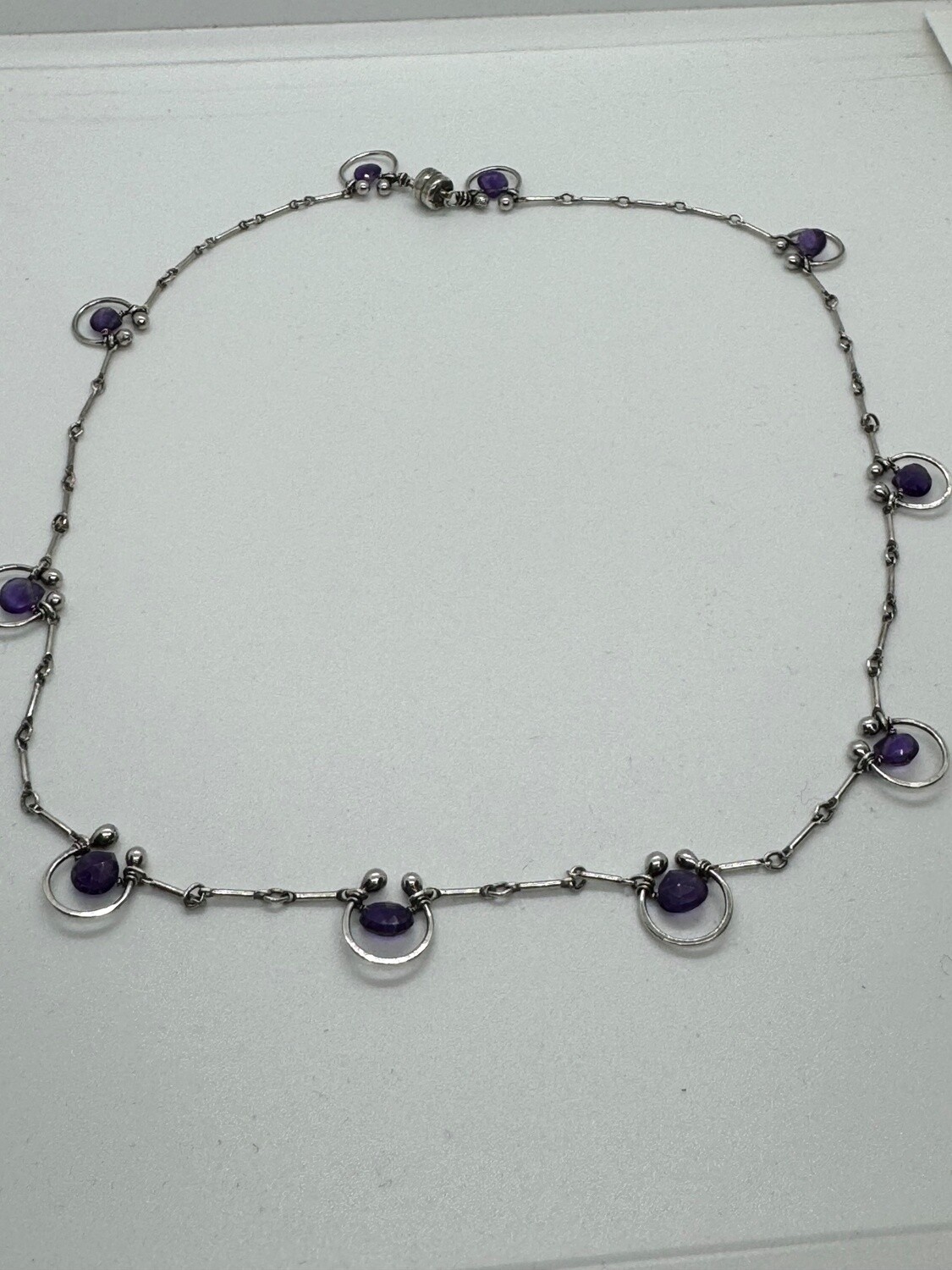 Zuzko Necklace Horseshoe Multi Amethyst