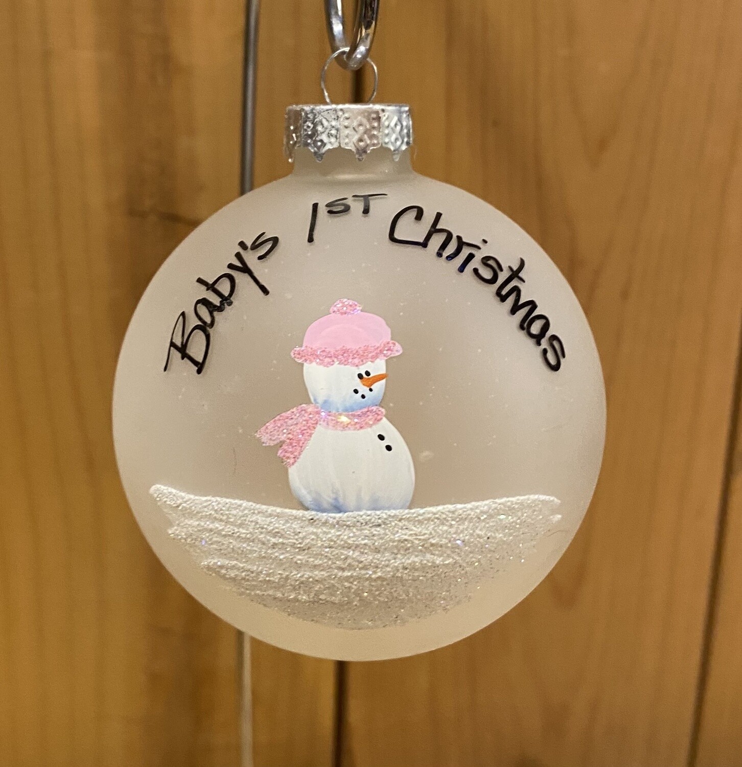 Hamilton Ornament &quot;1st Christmas&quot; Girl