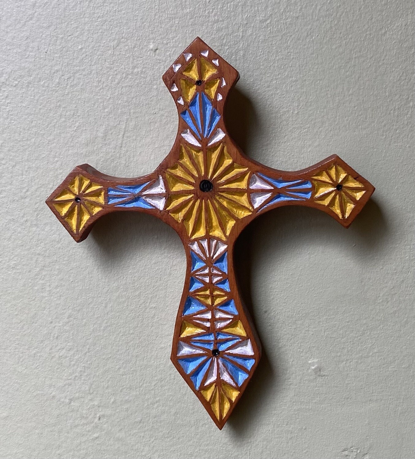 Poulakis Painted Wall Cross