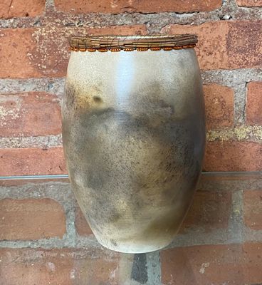 Ponticello Horsehair Vase with Pine Needle Accents