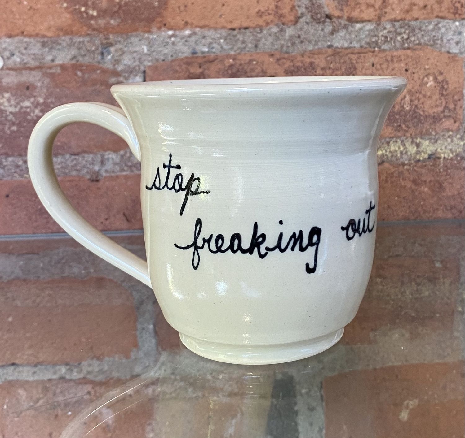 Johnson Mug Stop Freaking Out