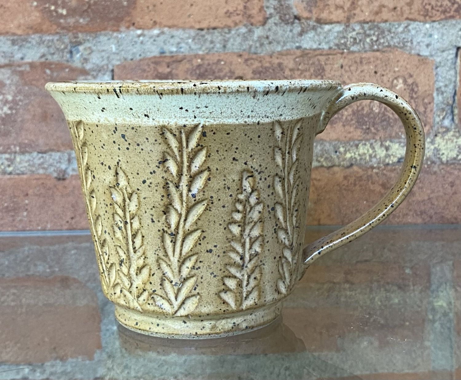 Johnson Carved Mug 473