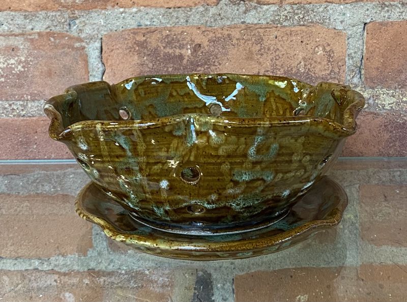 Johnson Berry Bowl w/Plate 464