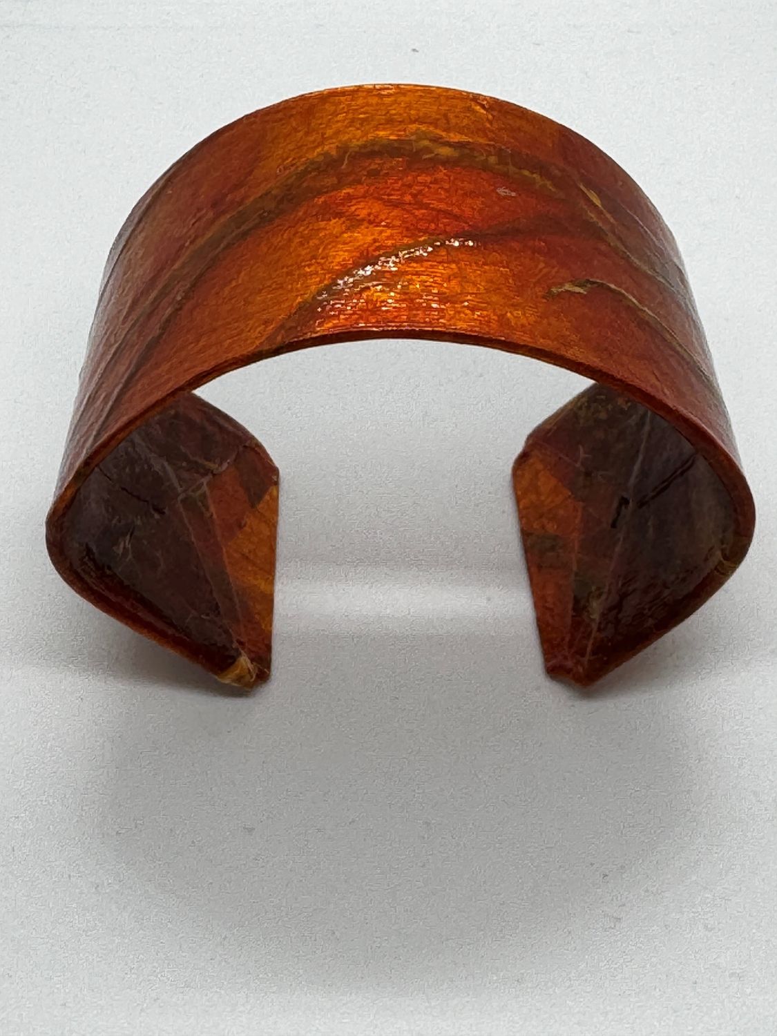 Turning Leaf Parchment Cuff Mexican Papaya