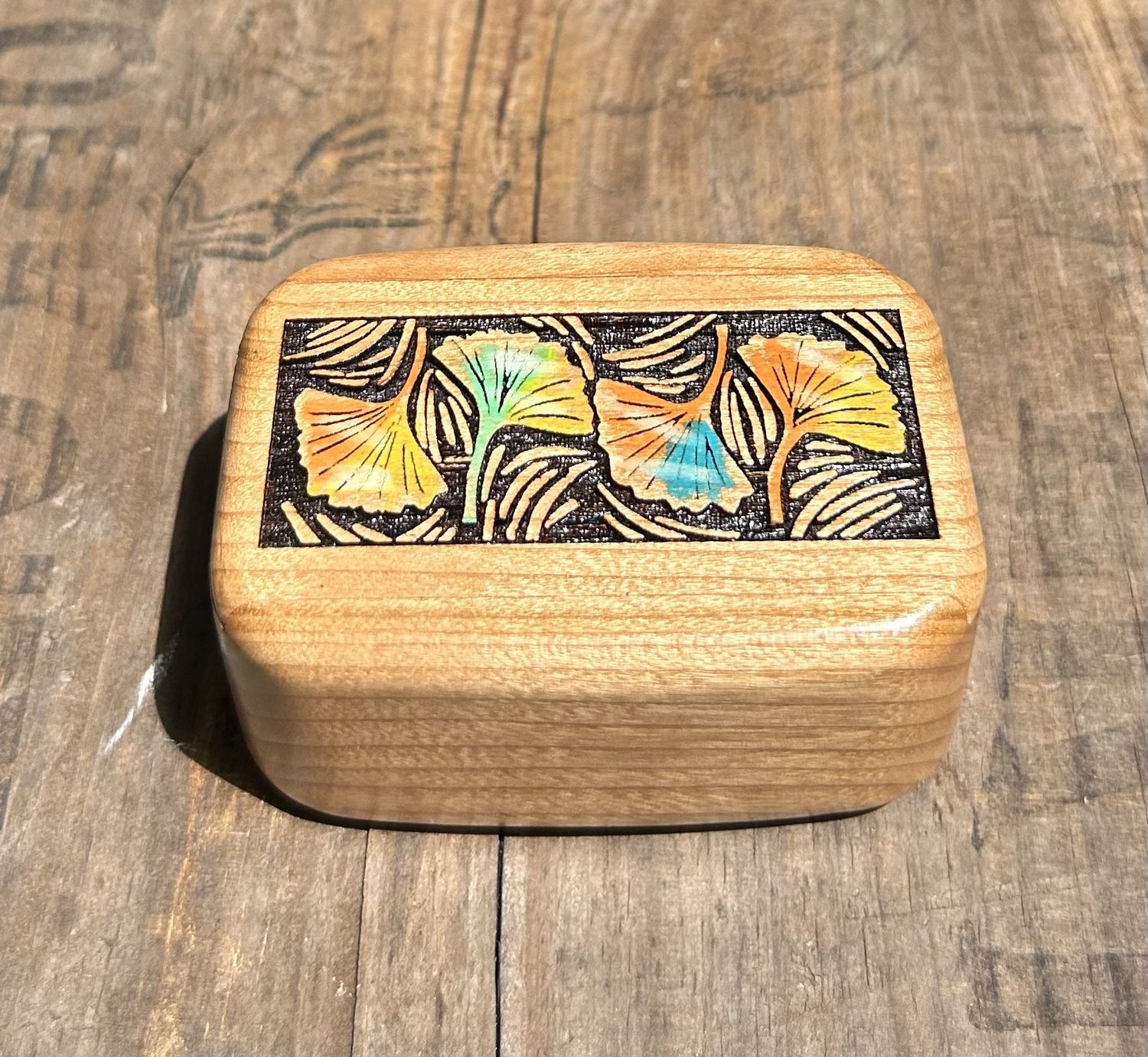 Heartwood Box Ginkgo Colors