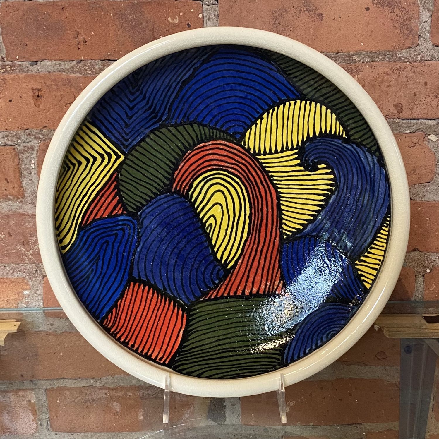 Okechukwu Large Bowl Funky Wave