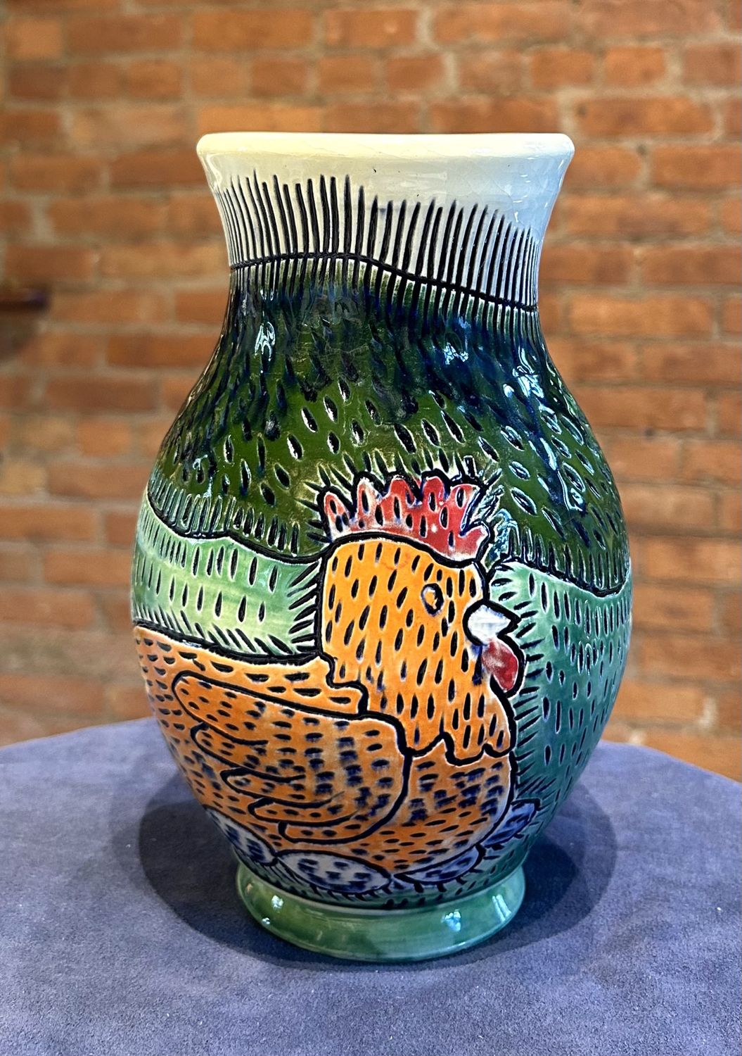 Okechukwu Chicken Vase