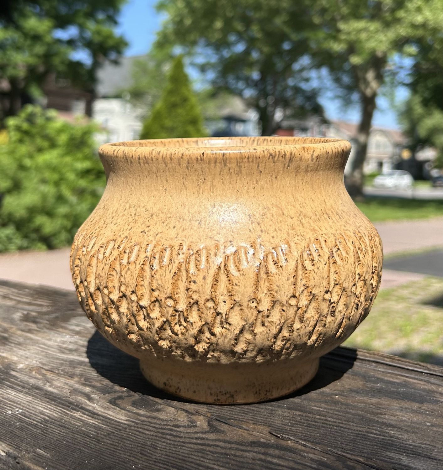 Okechukwu Vase Brown Small