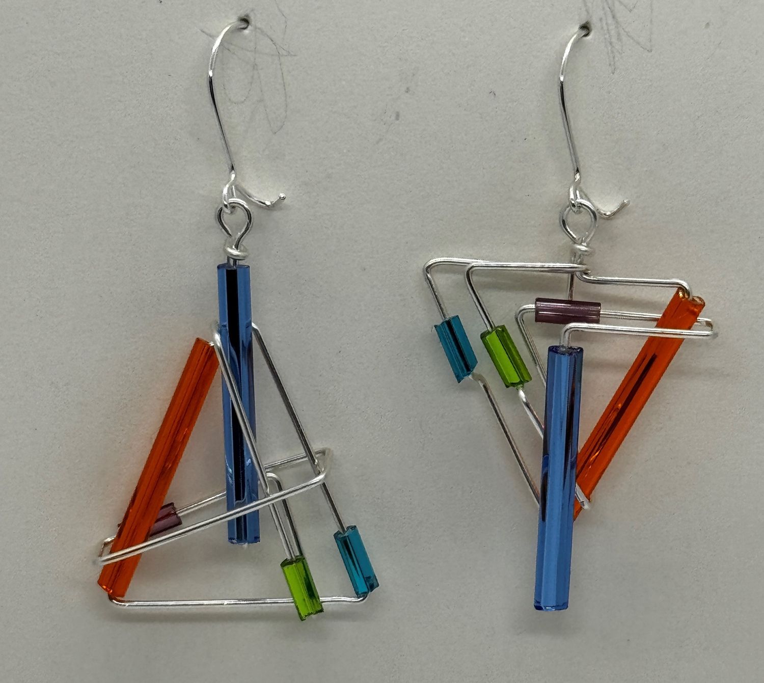 Barb Wire Earrings Yin/Yang YY1