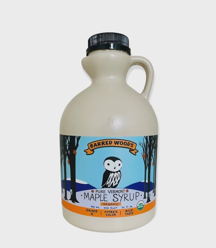 Barred Woods Organic Maple Syrup 1QT