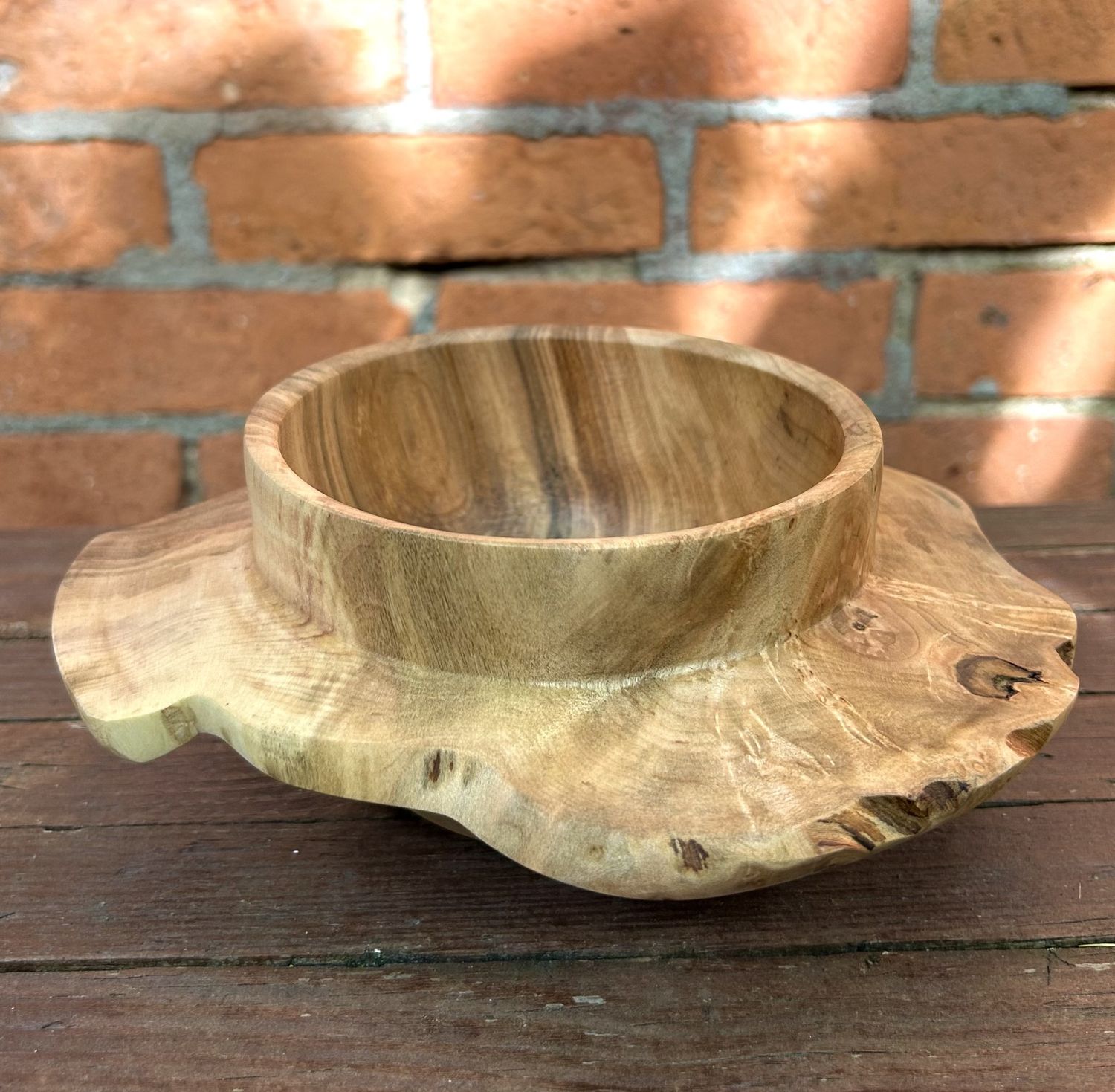 Blankenberg Wing Bowl Maple Burl
