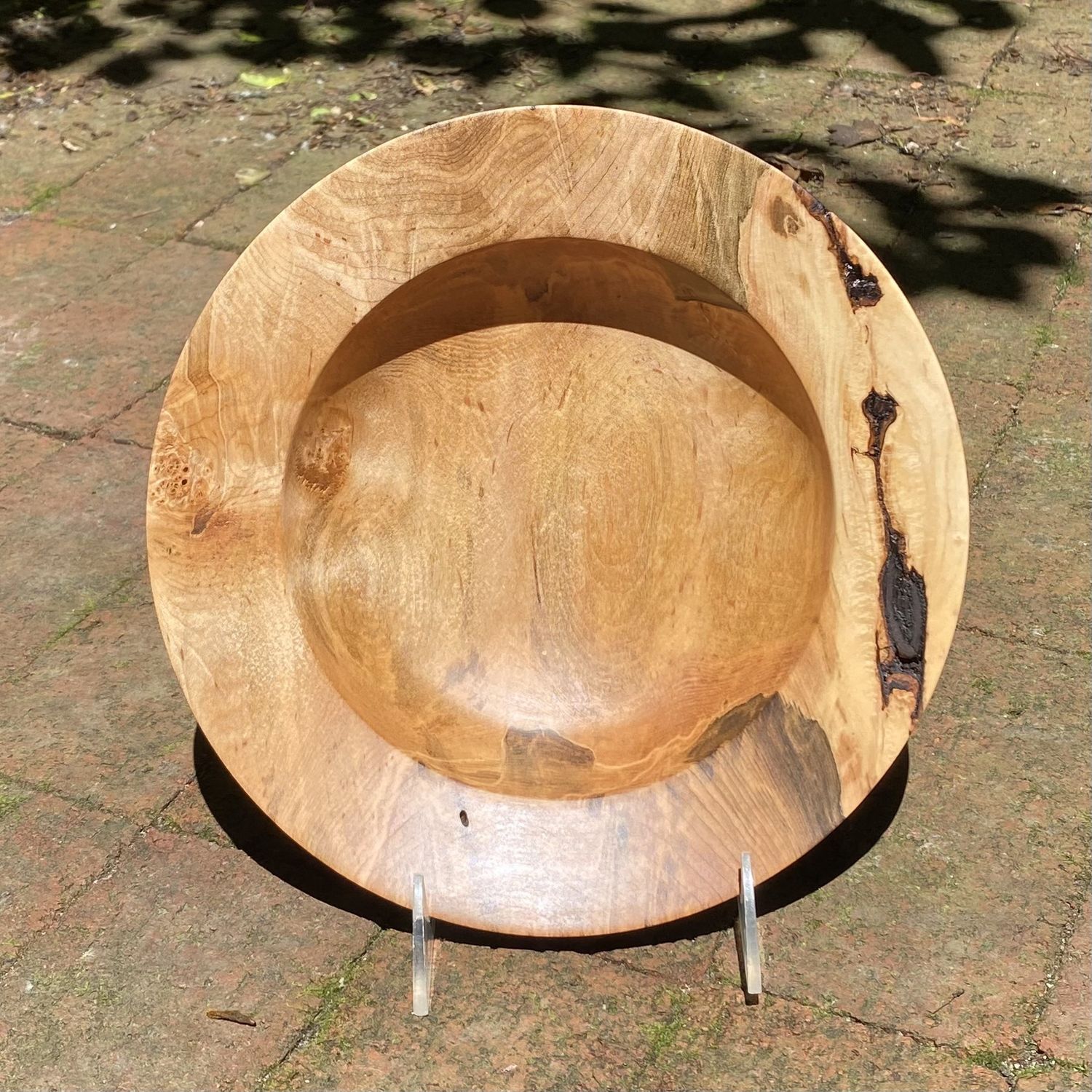 Blankenberg Medium Maple Platter Rim Bowl
