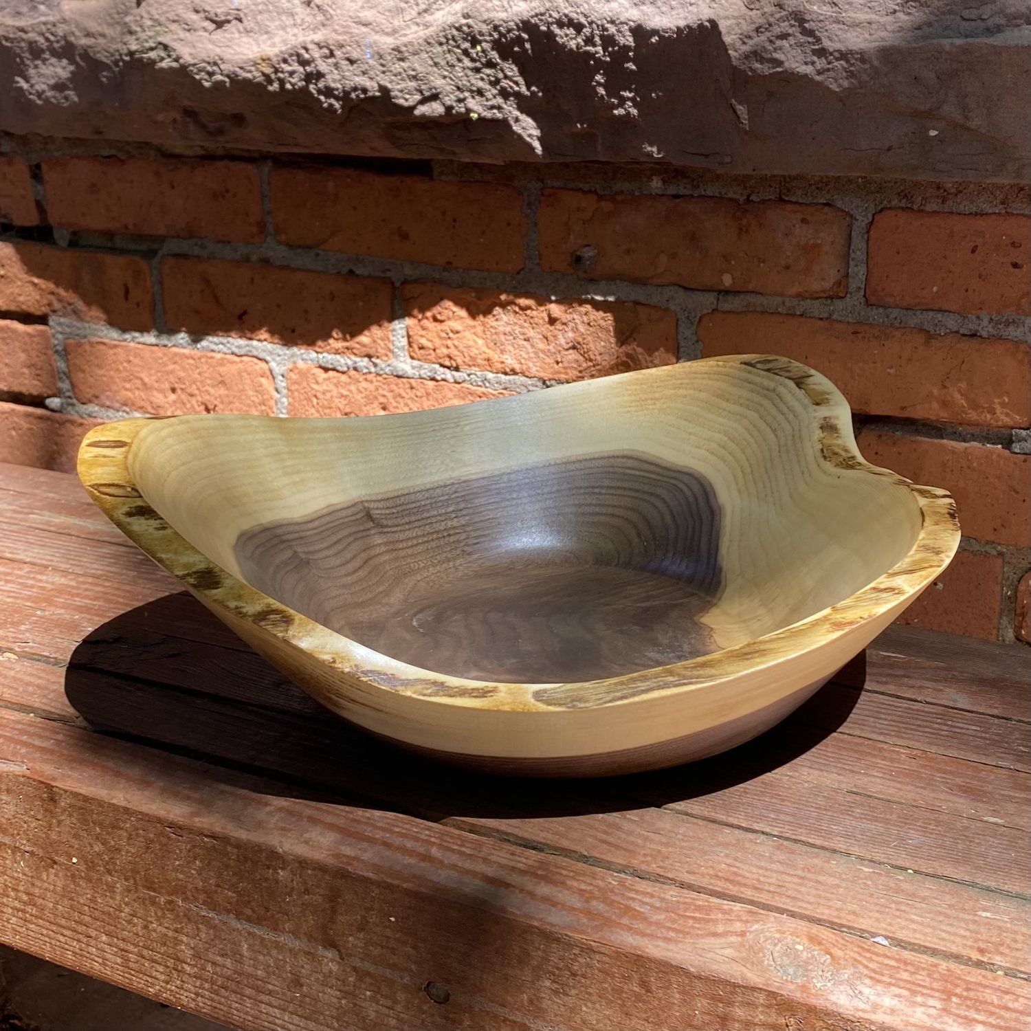 Grosz Bowl Black Walnut Live Edge Bowl