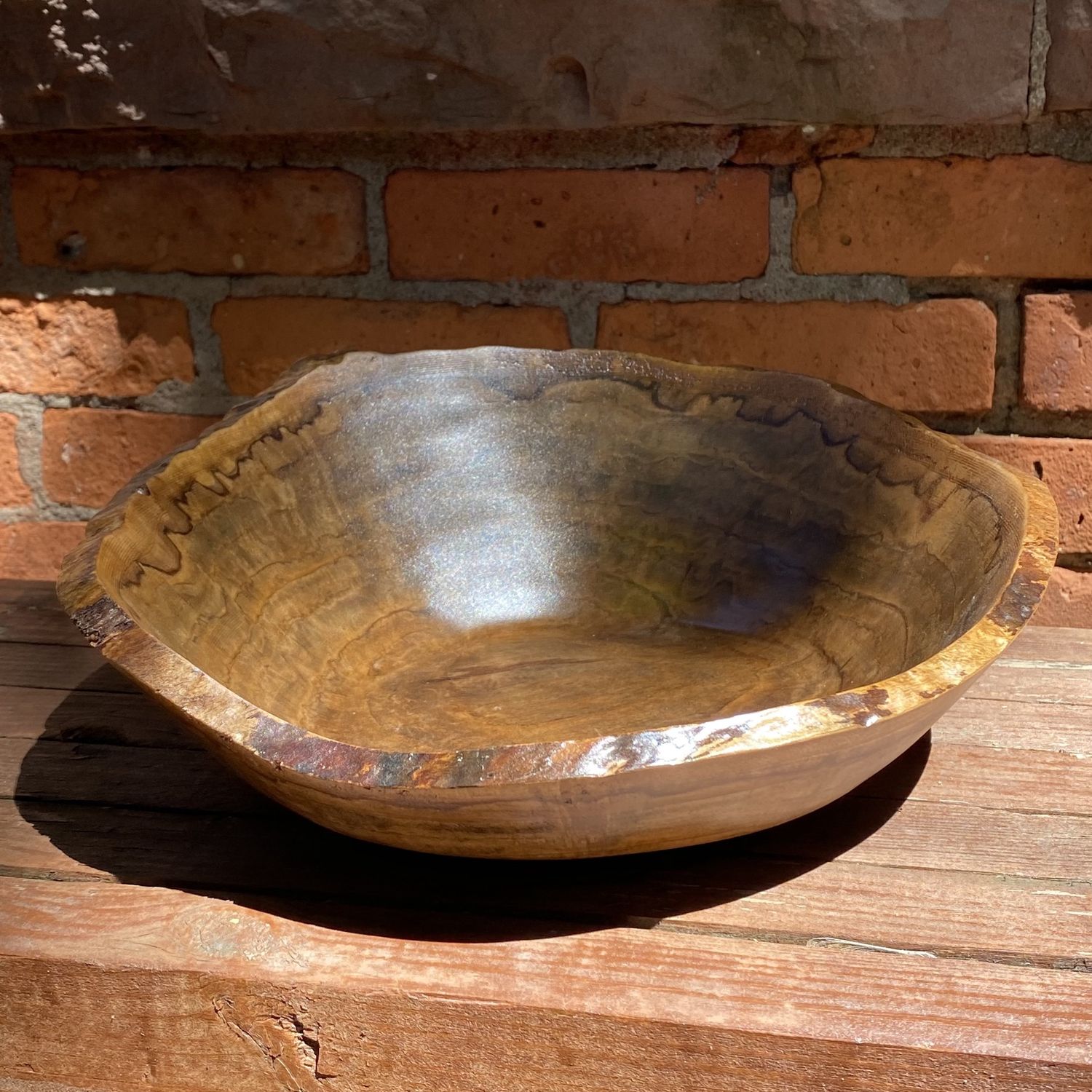 Grosz Bowl Walnut Burl Wavy