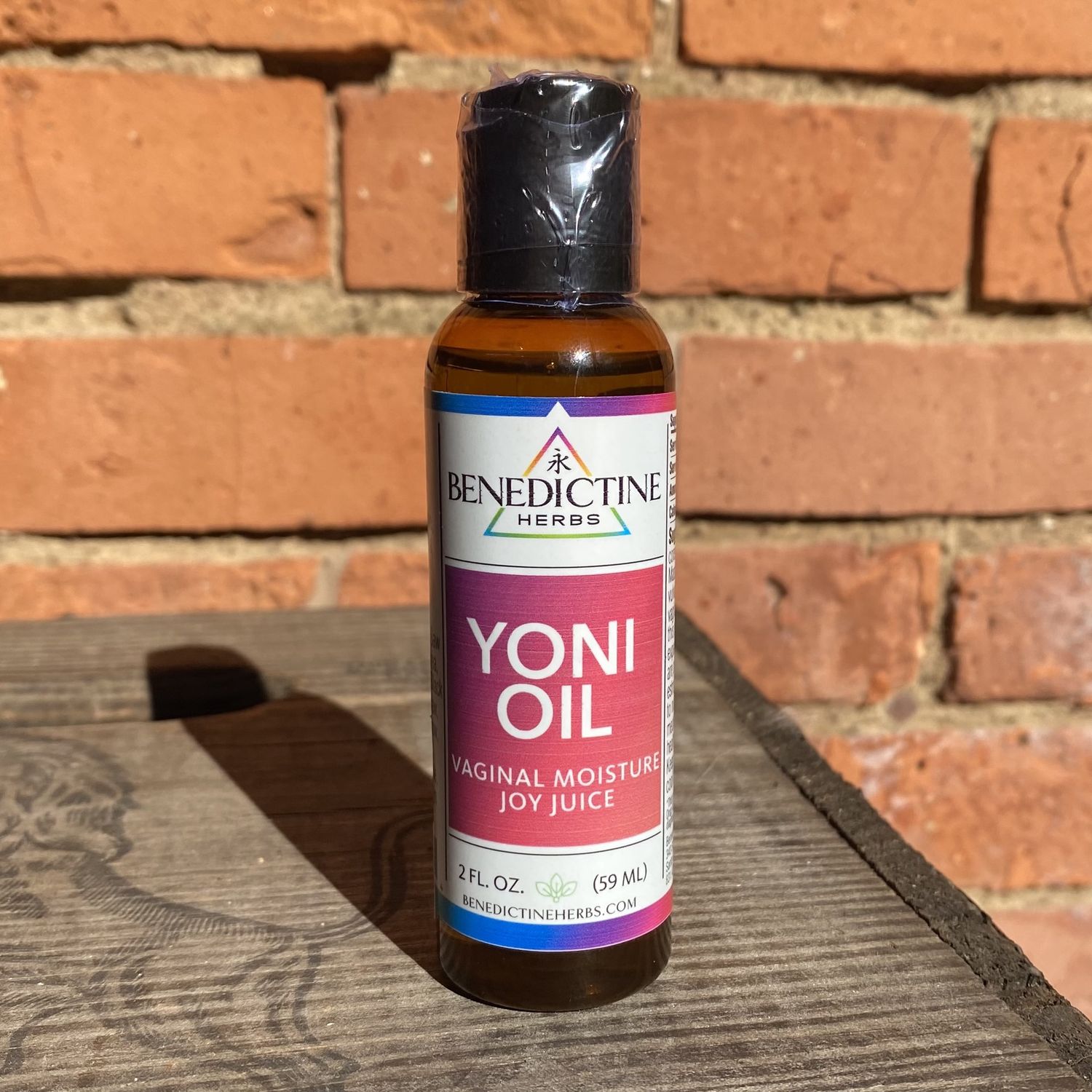 BENEDICTINE HERBS YONI OIL JOY JUICE 2 OZ