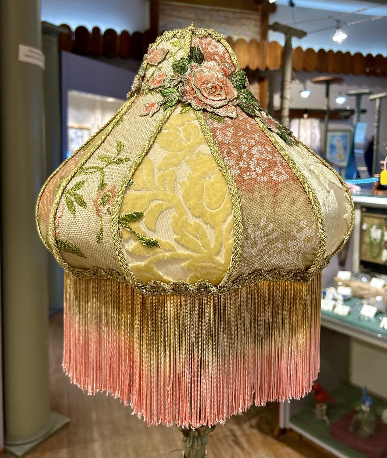 Haldoupis Lamp Golden Roses