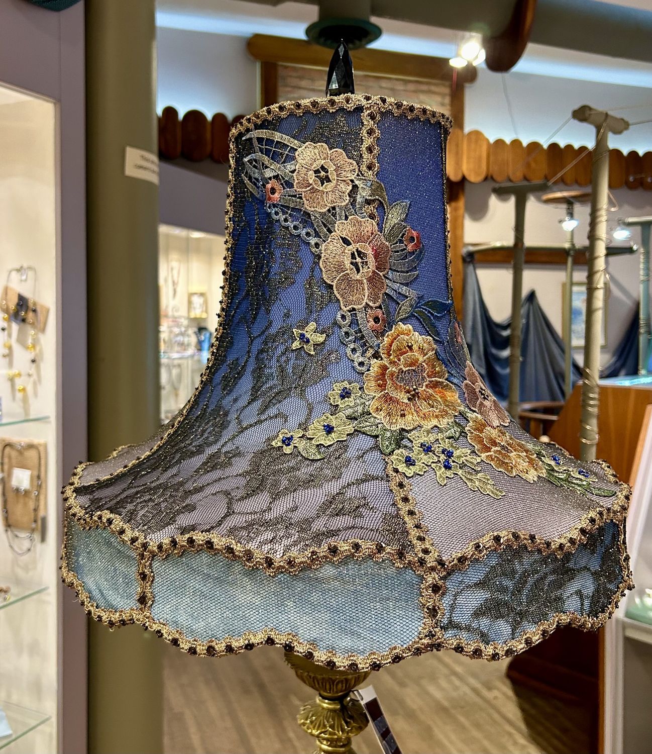 Haldoupis Lamp Blue Garden