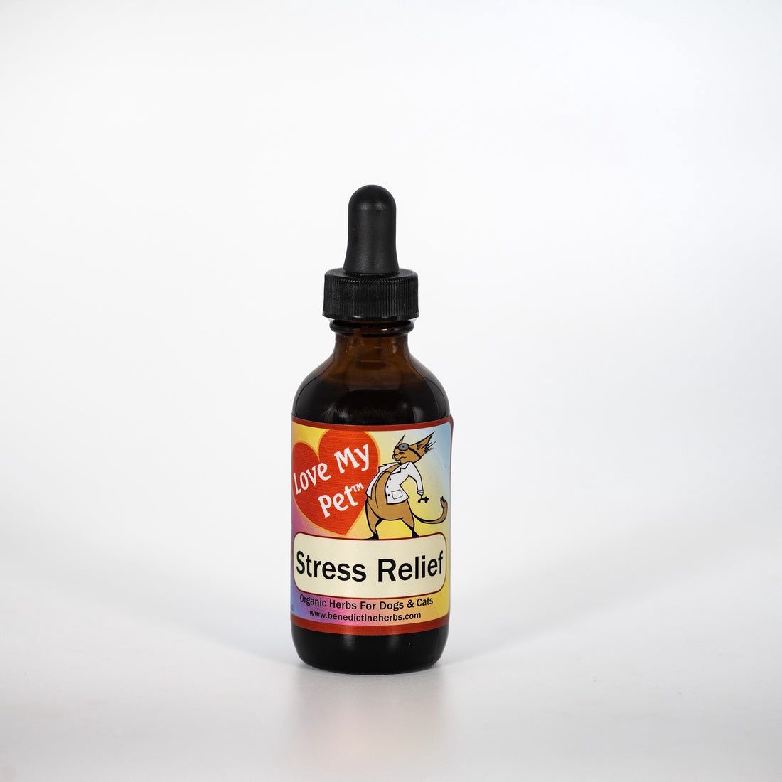 BENEDICTINE HERBS LOVE MY PET STRESS RELIEF 2 OZ