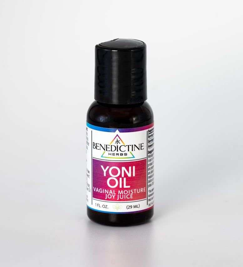 BENEDICTINE HERBS YONI OIL JOY JUICE 1 OZ