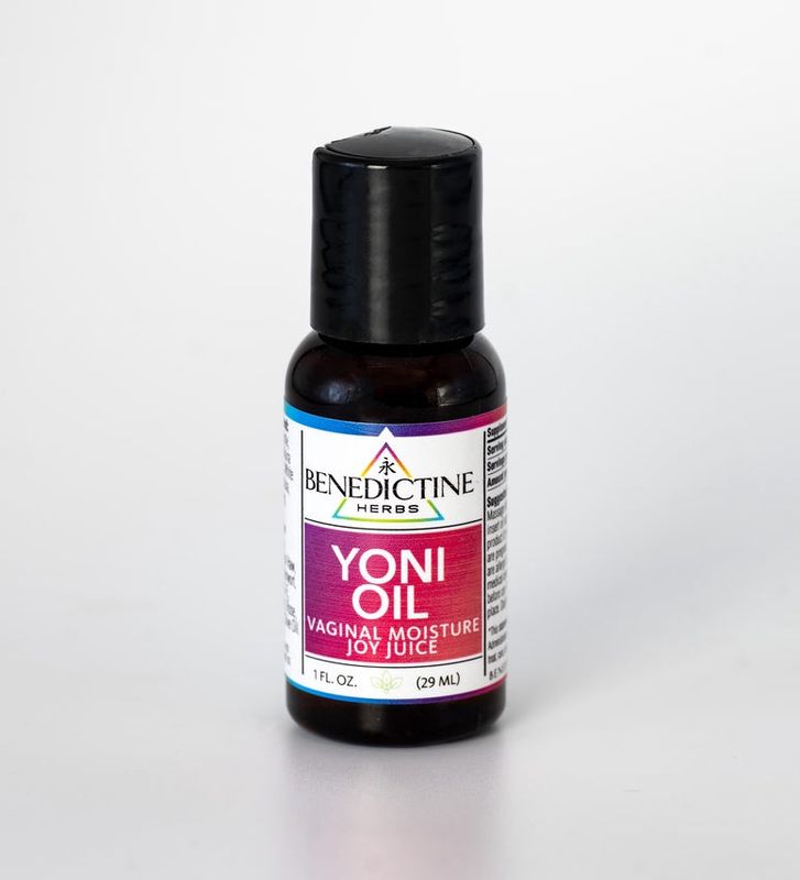 BENEDICTINE HERBS YONI OIL JOY JUICE 1 OZ