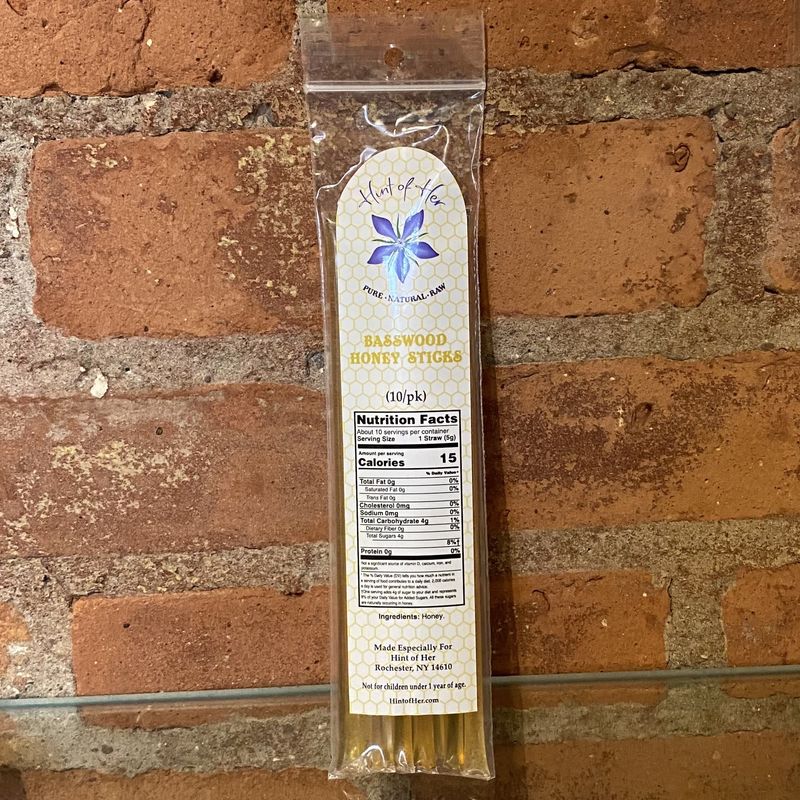 Hint of Her Honey Sticks 10 Pack Basswood