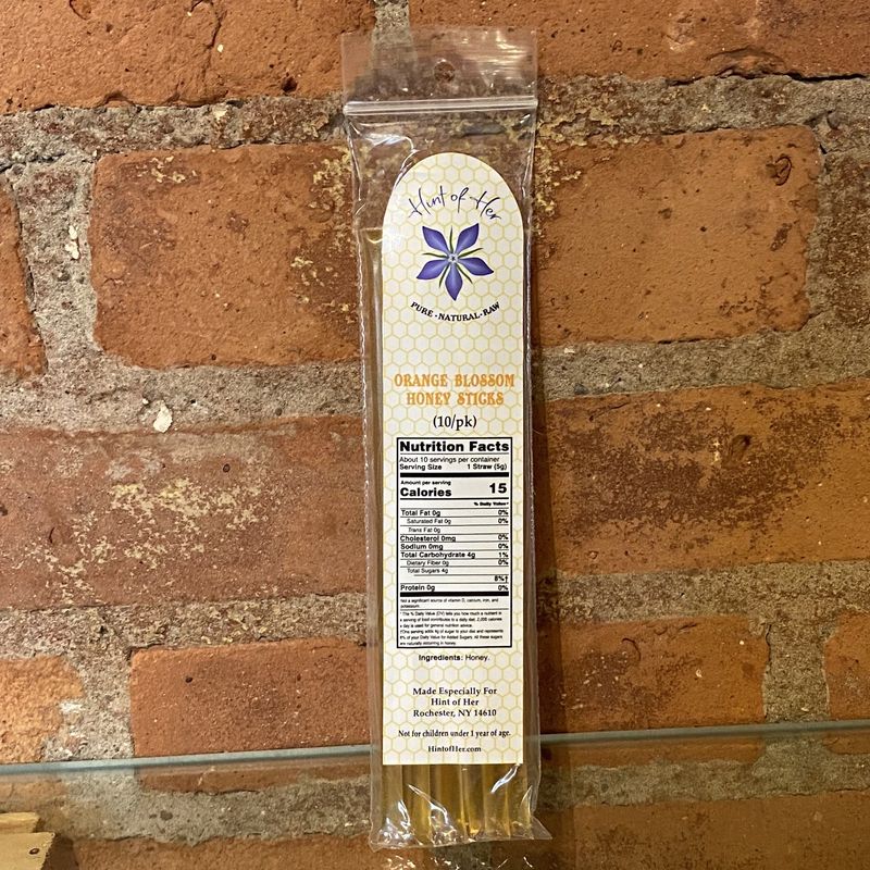 Hint of Her Honey Stick 10 Pack Orange Blossom