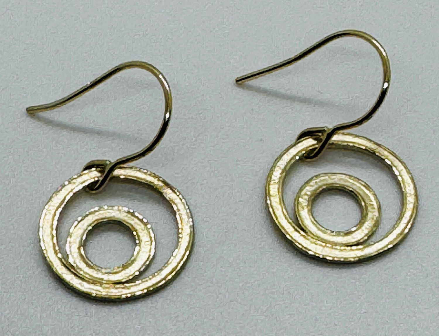 Sznajderman Kinetic Earrings Small Two Circle