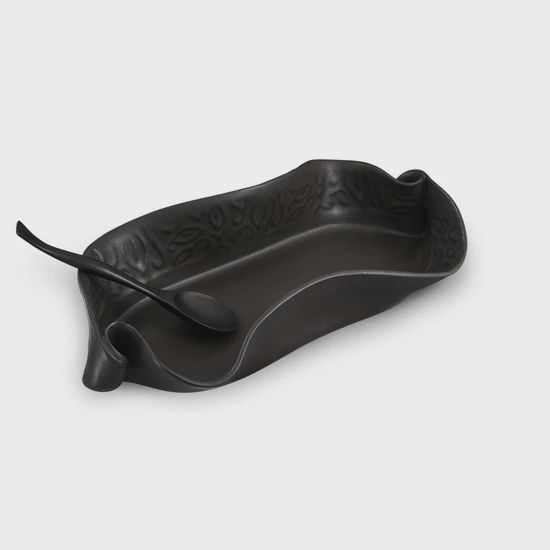 Hilborn Asparagus Dish Ebony