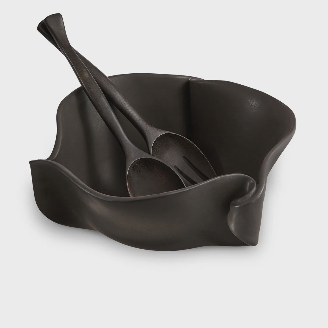 Hilborn Large Curly Bowl Ebony