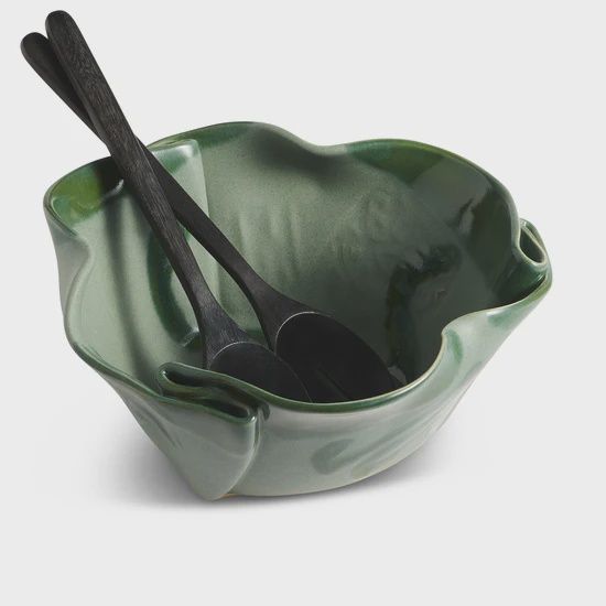 Hilborn Serving Bowl for Funky Foods Green