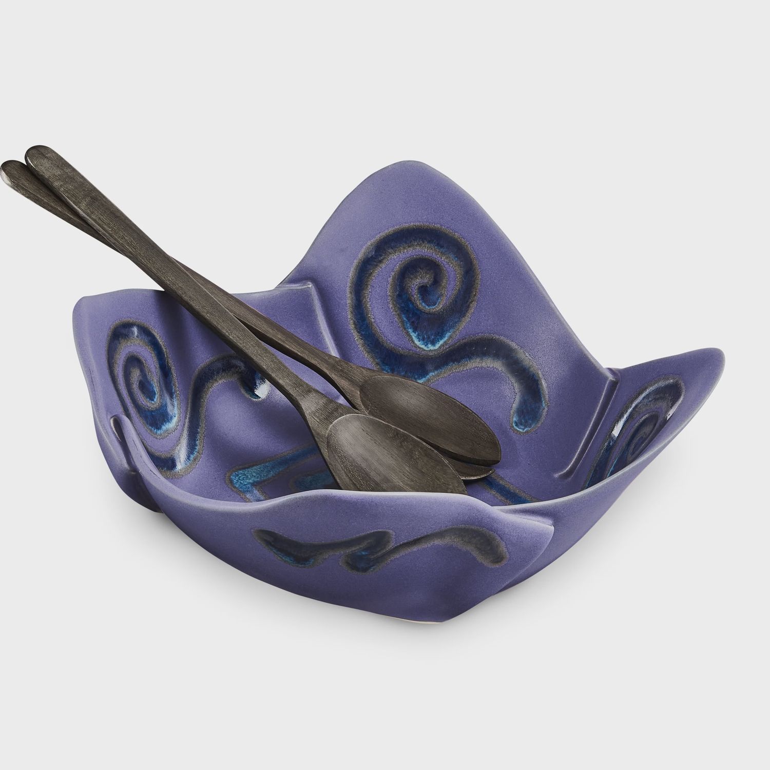 Hilborn Bowl Square Periwinkle