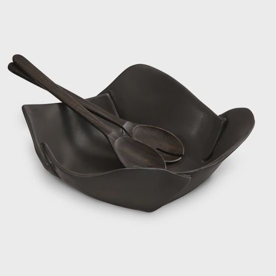 Hilborn Square Bowl Ebony