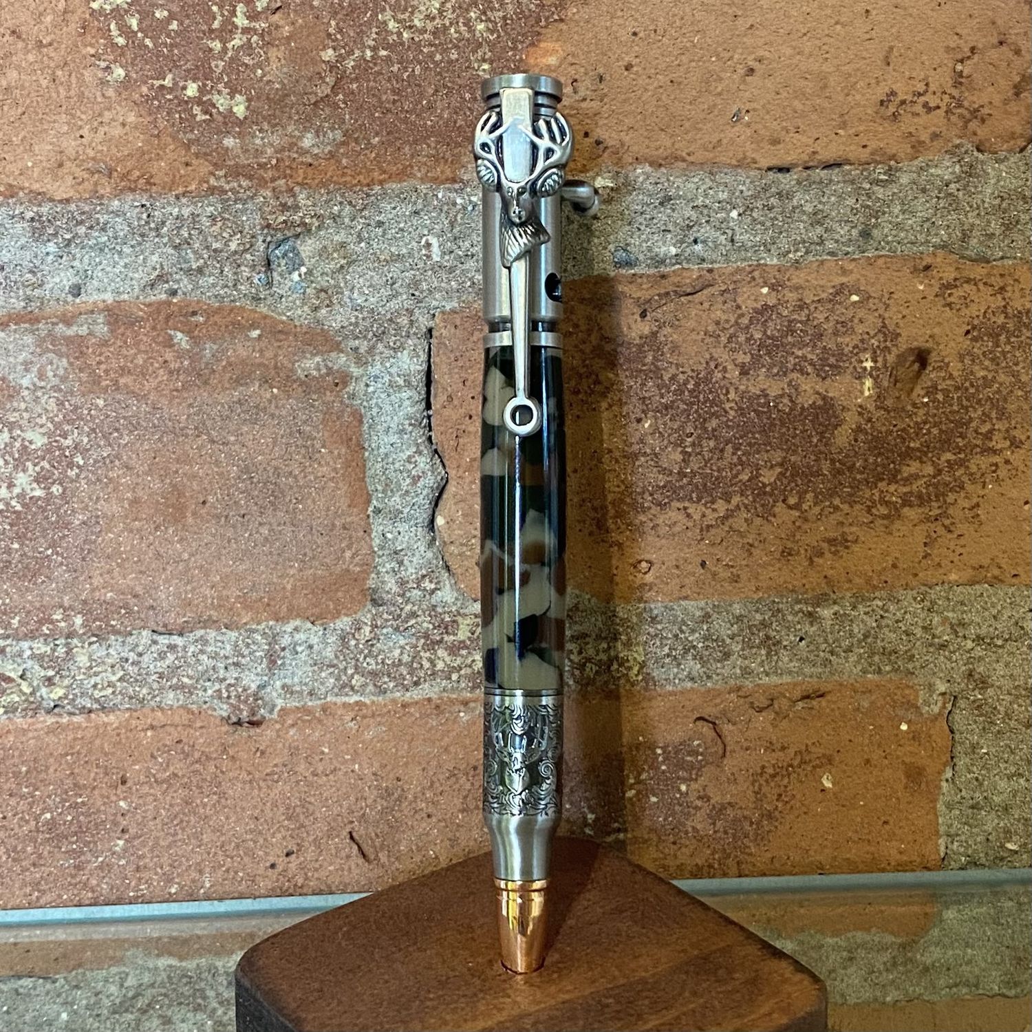 CAYSINGER PEN BOLT SILVER CAMO