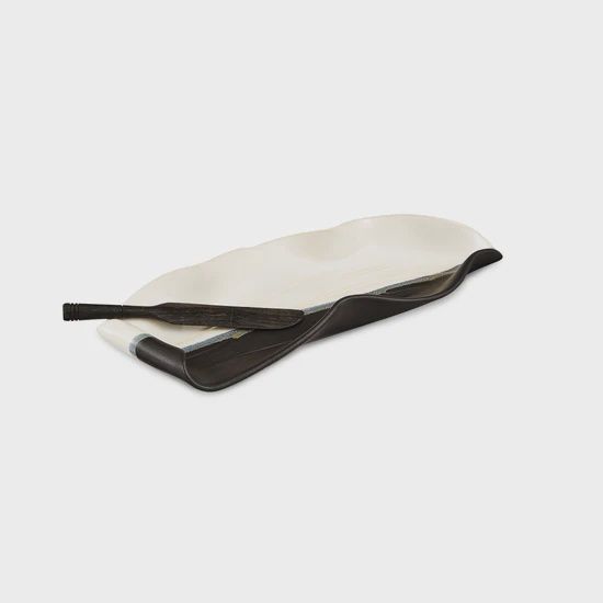 Hilborn Butter Dish Black/White