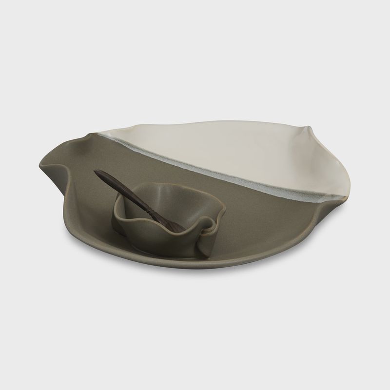 Hilborn Small Dip Set Small Grey/White