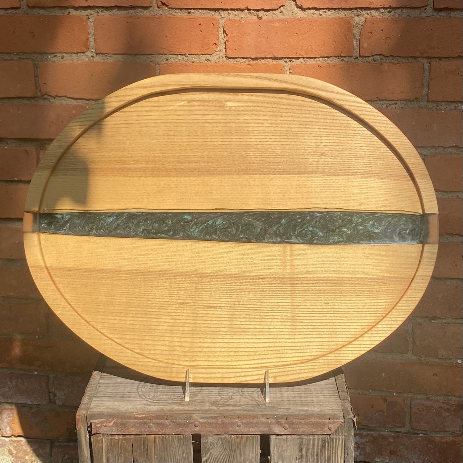 On the Edge Ash Serving Platter