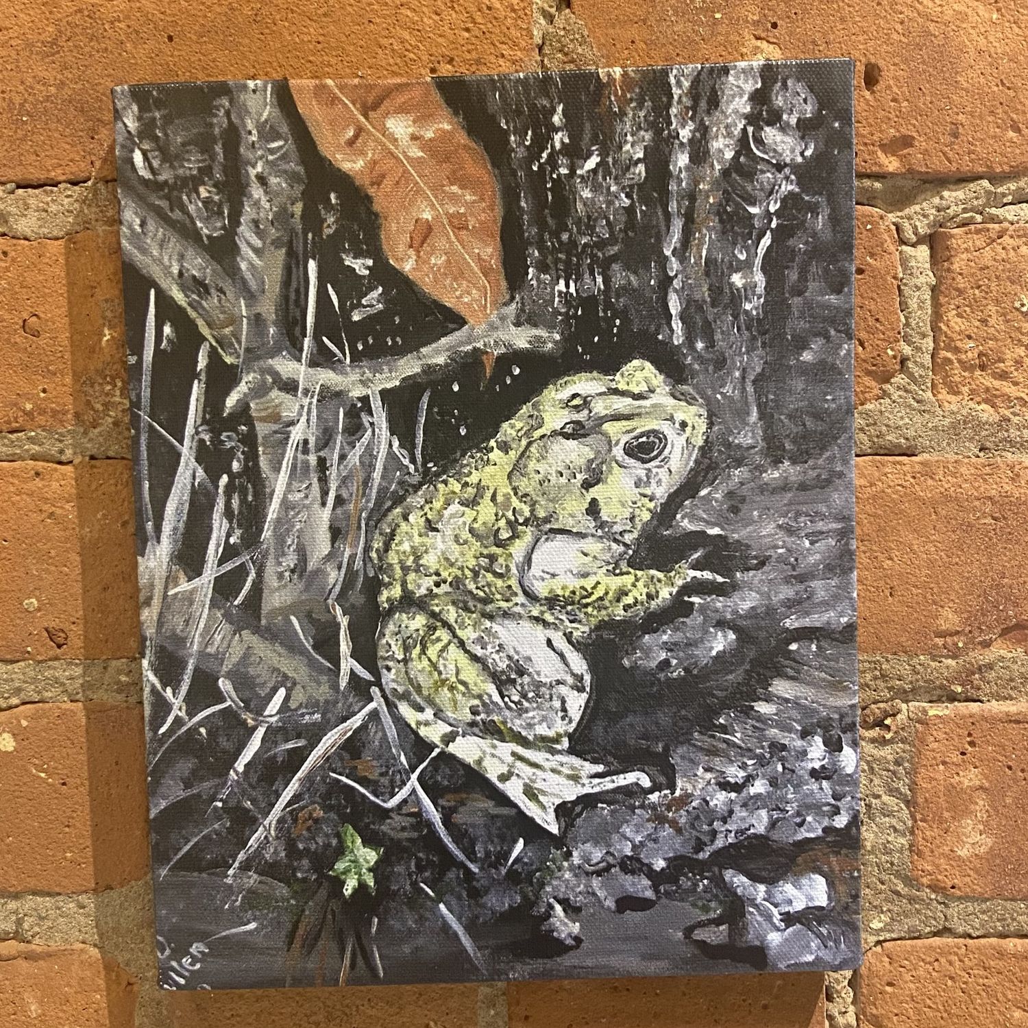 MCMULLEN Frog in Rain