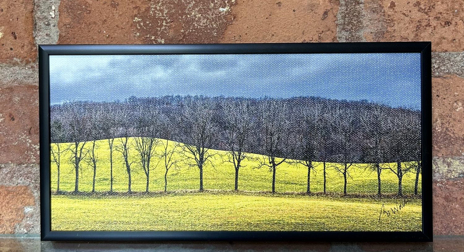 Wallace Framed Print Strong Trees