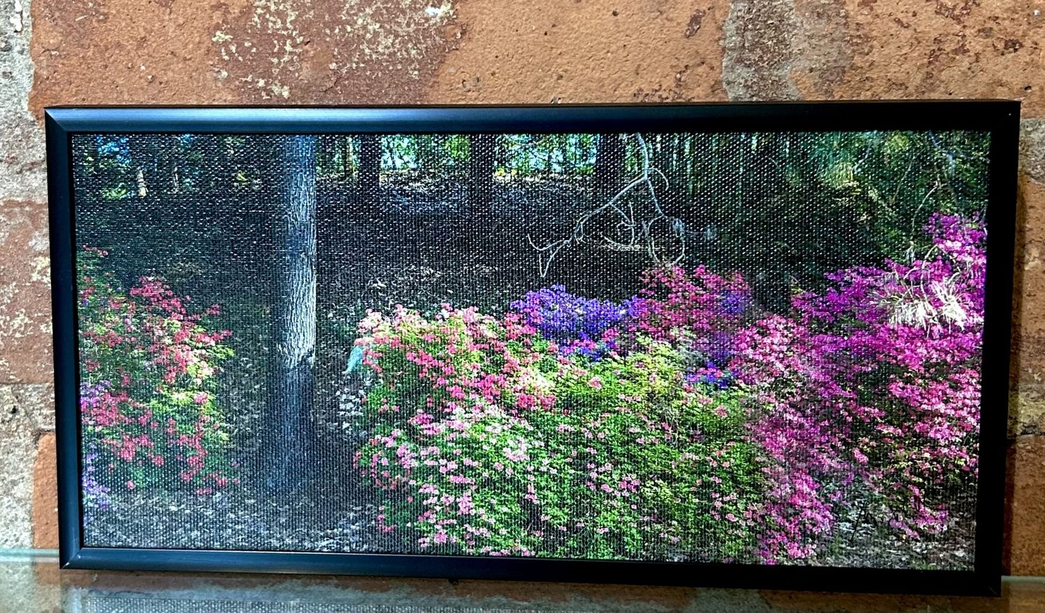 Wallace Framed Print Highland Park Tree &amp; Flowers