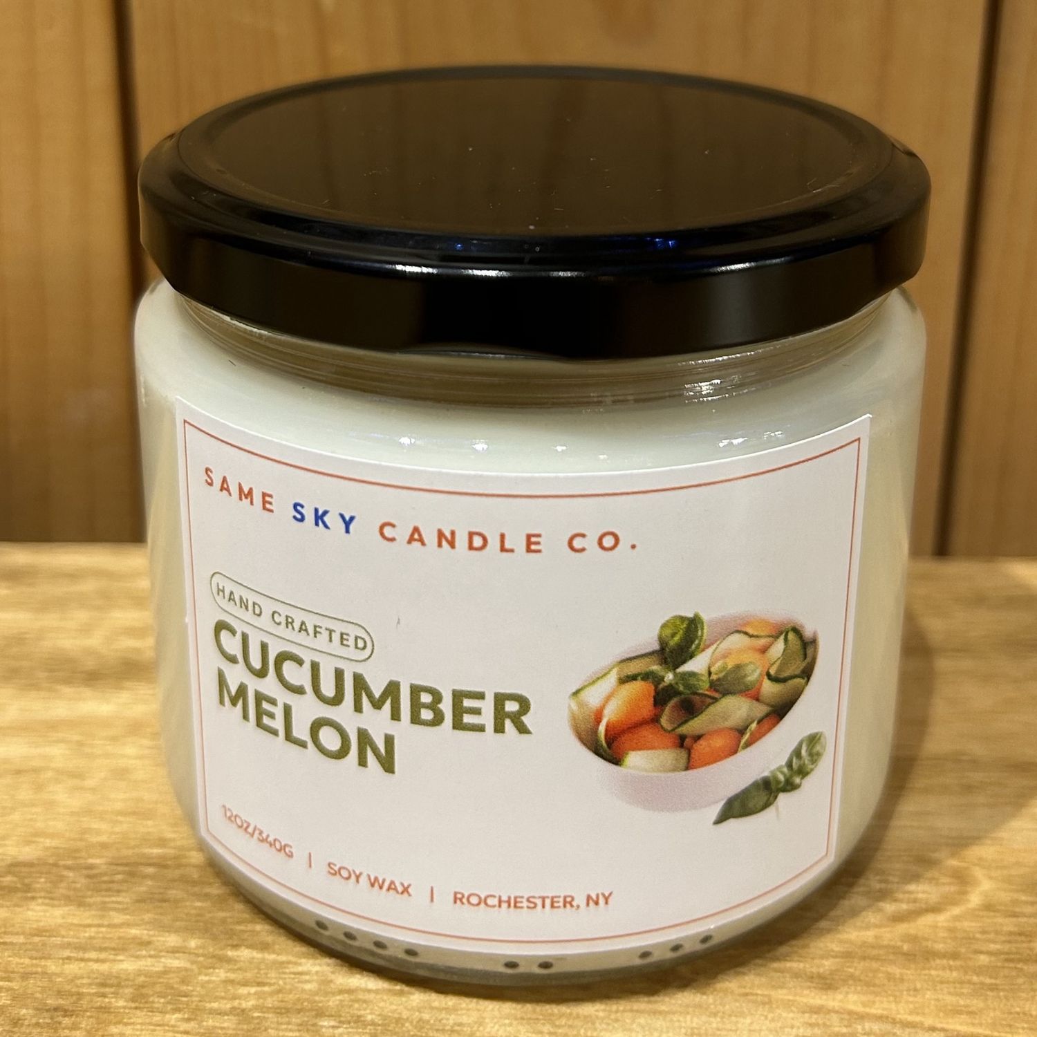 Same Sky Candle 12 Oz Cucumber Melon