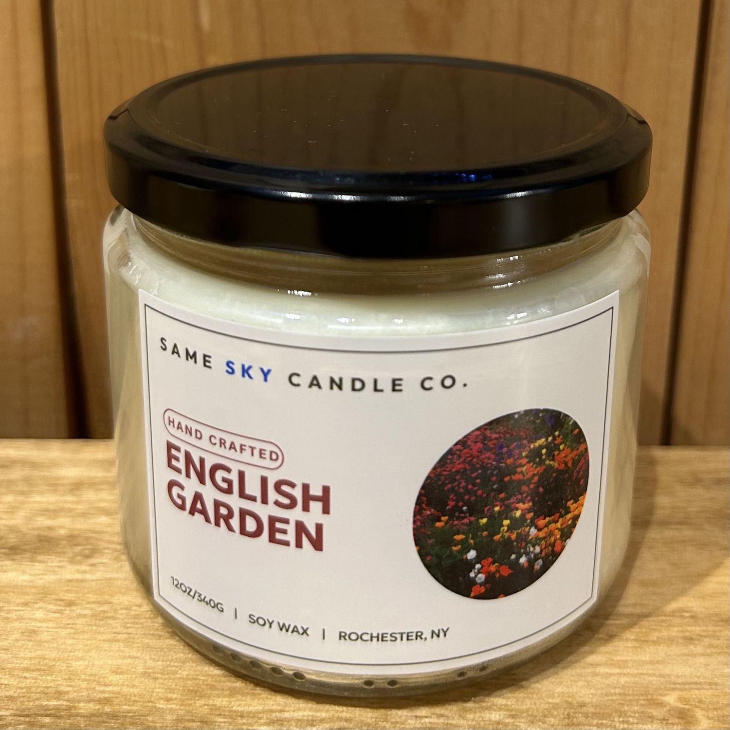 Same Sky Candle 12 Oz English Garden