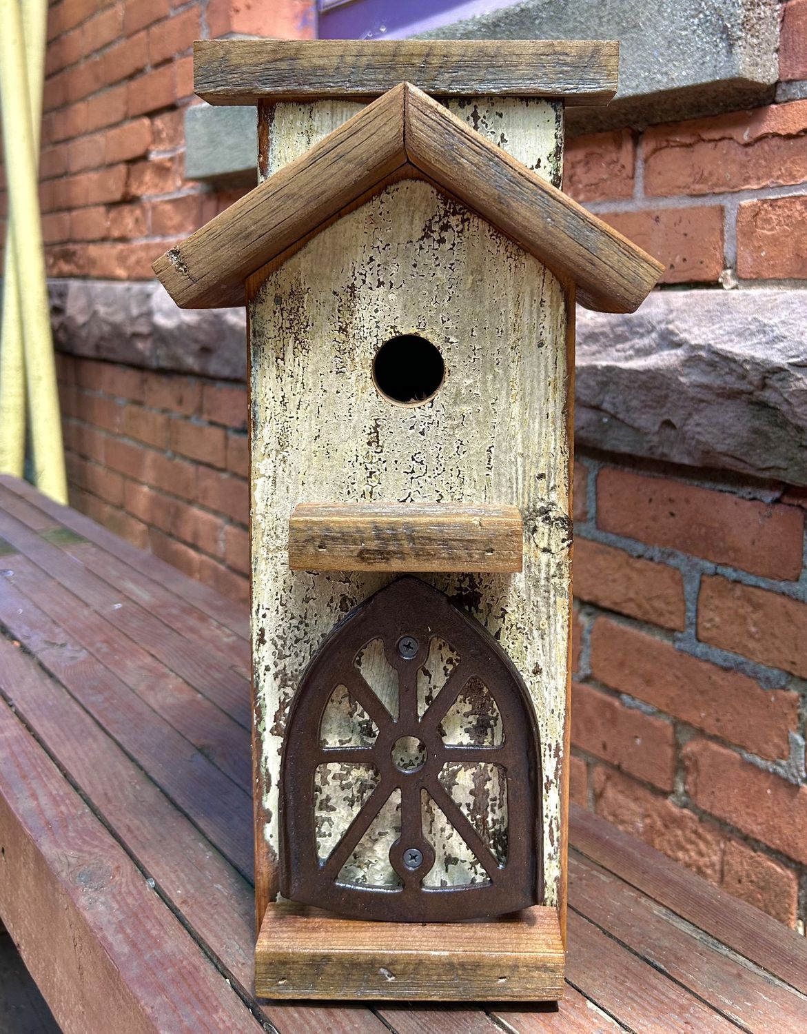 Rivers Birdhouse JW Wood/Rae Iron Trivet
