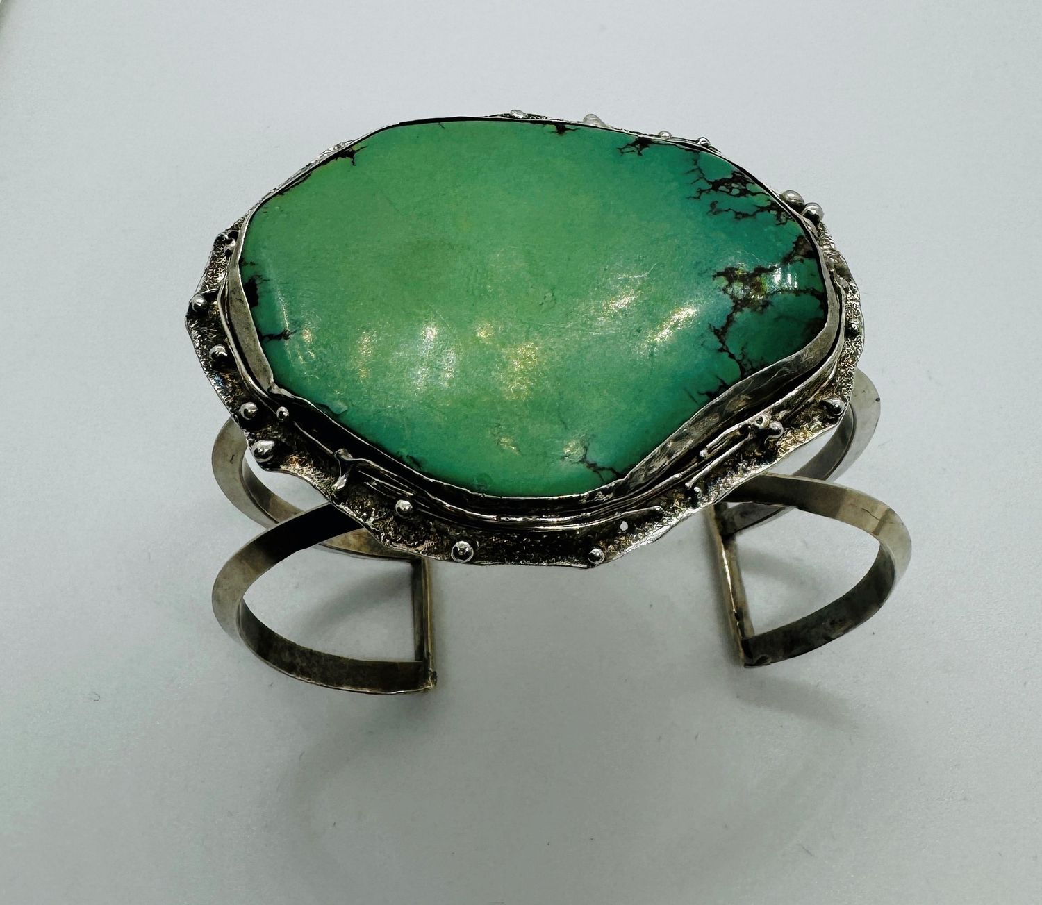 Stendardo Cuff Apple Green Turquoise