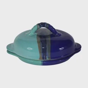 Neher Covered Butter Dish Mystic Waters