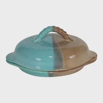 Neher Covered Butter Dish Island Oasis