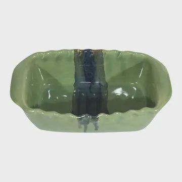 Neher Loaf Pan With Recipe Misty Green