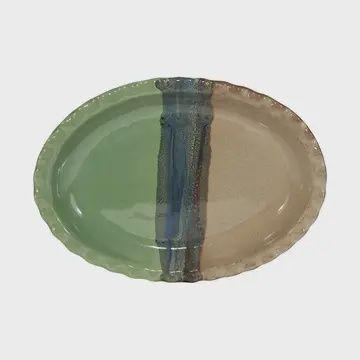Neher Oval Platter Mountain Meadow