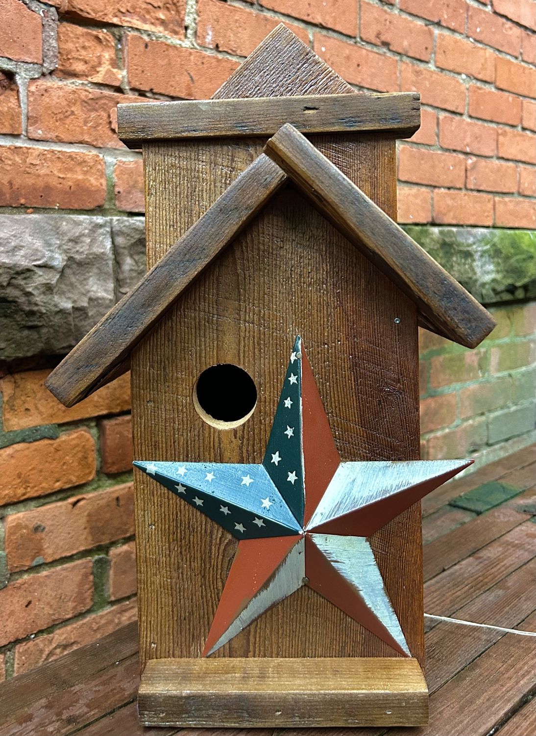 Rivers Birdhouse Rustic American Star